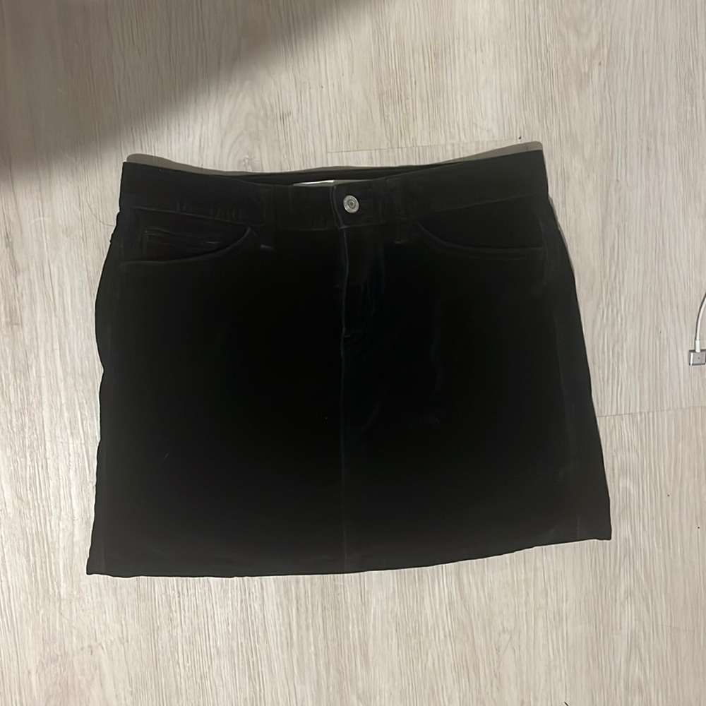 Gap Jeans velvet skirt